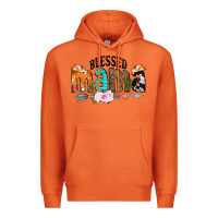Carrot Blessed Mama Premium Hoodie - CowCowDesign