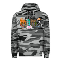 Slate Camo Blessed Mama Premium Hoodie - CowCowDesign