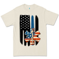 Bone ems american flag Premium Tee - MaliasSmallBusiness