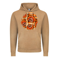 Vintage Camel Thanksgiving Turkey With Tartan Patch Vintage Hoodie - BundleAndBundleShop