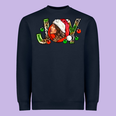 Joy With Woman Heavyweight Sweatshirt Designed By Nancycooperartshop