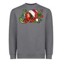 Storm Joy with woman Heavyweight Sweatshirt - NancyCooperArtShop