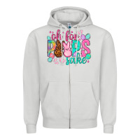 Dove Grey oh for peeps sake Easter Day Zipper Hoodie - HowdyJamesFarm