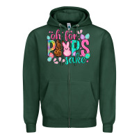 Oh For Peeps Sake Easter Day Zipper Hoodie | Teevron