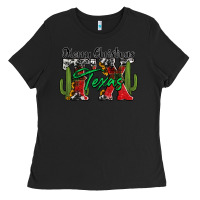Black merry christmas tx texas Ladies Tee - Jasminsmagicworld