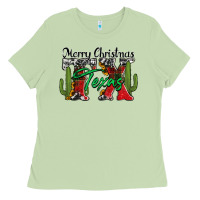 Matcha merry christmas tx texas Ladies Tee - Jasminsmagicworld