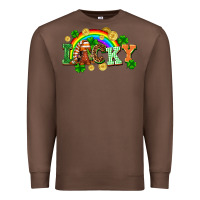 Chestnut lucky gnome St. Patricks Day Premium Sweatshirt - FaDigitalArtStudio