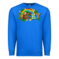 True Royal lucky gnome St. Patricks Day Premium Sweatshirt - FaDigitalArtStudio