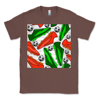 Chestnut soccer shoes seamless pattern Classic Tee - BundleAndBundleShop