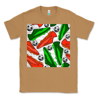 Toasted Coconut soccer shoes seamless pattern Classic Tee - BundleAndBundleShop