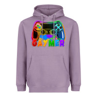 Lavender Gaymer Heavyweight Hoodie - FaDigitalArtStudio