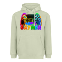 Matcha Gaymer Heavyweight Hoodie - FaDigitalArtStudio