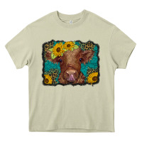 Mossy western leopard buffalo plaid baby highland cow Heavy Core Tee - BarkalooDesign