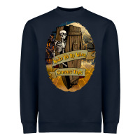 Navy Wake Me Up When Summer Ends Heavyweight Sweatshirt - texasbilliewilder