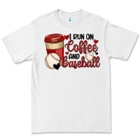 White i run on coffee and baseball Premium Tee - MaliasSmallBusiness