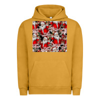 Pigment Peanut Butter Merry Christmas Urban Hoodie - CowhideDigitalArt