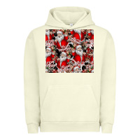 Pigment Pistachio Merry Christmas Urban Hoodie - CowhideDigitalArt