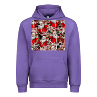 Tulip Merry Christmas Urban Hoodie - CowhideDigitalArt