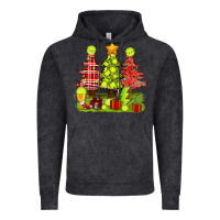 Vintage Black Christmas With Tennis Trees Vintage Hoodie - BundleAndBundleShop