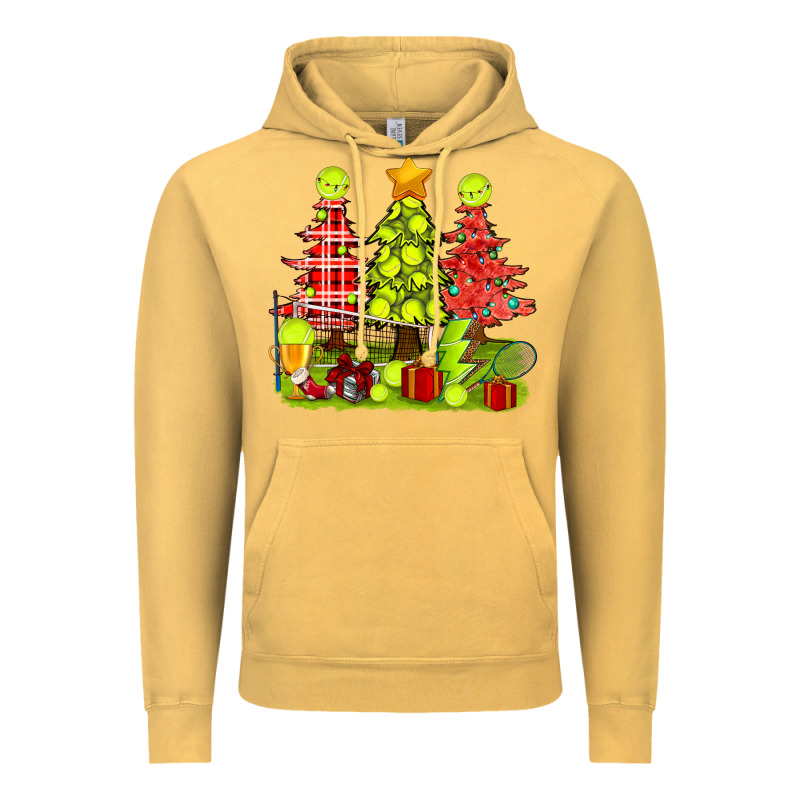 Christmas With Tennis Trees Vintage Hoodie by BundleAndBundleShop | Teevron