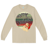 Mushroom retro merry christmas Long Sleeve Tee - Bettercallsaul