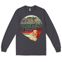Smoke retro merry christmas Long Sleeve Tee - Bettercallsaul