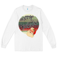 White retro merry christmas Long Sleeve Tee - Bettercallsaul
