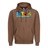 Chestnut Autism acceptance Zipper Hoodie - CowGirlArtShop