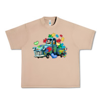Burro autism truck Urban Heavy Tee - LillyAllenDesigns