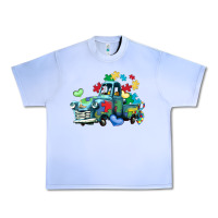 Grape Ice autism truck Urban Heavy Tee - LillyAllenDesigns