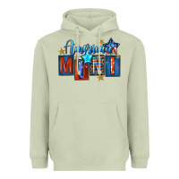 Matcha American mini 4th of july Heavyweight Hoodie - FaDigitalArtStudio