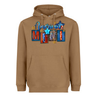 Toasted Coconut American mini 4th of july Heavyweight Hoodie - FaDigitalArtStudio