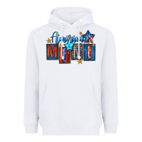 White American mini 4th of july Heavyweight Hoodie - FaDigitalArtStudio