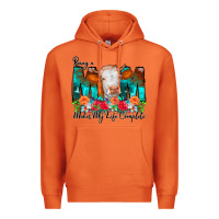 Carrot Being a Mom Makes My Life Complete Premium Hoodie - CowCowDesign