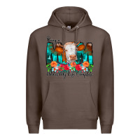 Coffee Being a Mom Makes My Life Complete Premium Hoodie - CowCowDesign