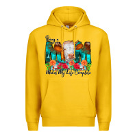Lemon Being a Mom Makes My Life Complete Premium Hoodie - CowCowDesign