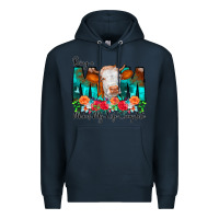 Navy Being a Mom Makes My Life Complete Premium Hoodie - CowCowDesign