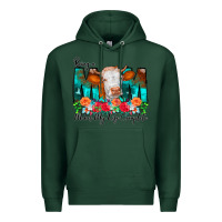 Sports Green Being a Mom Makes My Life Complete Premium Hoodie - CowCowDesign