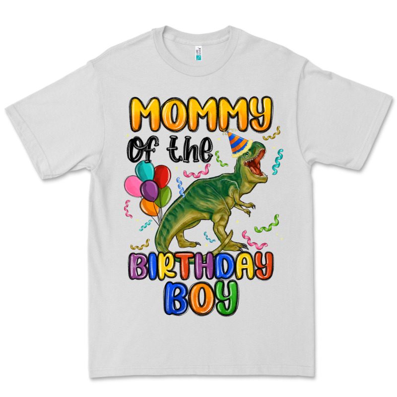Mommy Of The Birthday Boy Premium Tee by MaliasSmallBusiness | Teevron