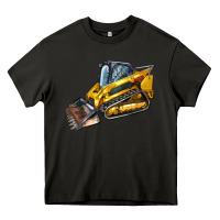 Asphalt Compact Track Loader Heavy Core Tee - LillyAllenDesigns