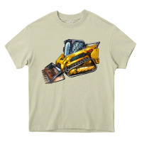 Mossy Compact Track Loader Heavy Core Tee - LillyAllenDesigns