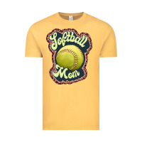 Vintage Mustard softball mom Vintage Tee - JahusDesignShop
