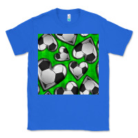 True Royal soccer hearts seamless pattern Classic Tee - BundleAndBundleShop