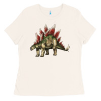 Bone Stegosaurus Ladies Tee - LillyAllenDesigns