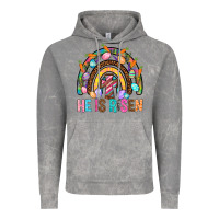 Cloud Rock He Is Risen Rainbow Vintage Hoodie - BundleAndBundleShop