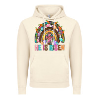 Vintage Artic He Is Risen Rainbow Vintage Hoodie - BundleAndBundleShop