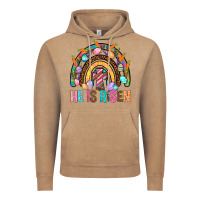 Vintage Coffee He Is Risen Rainbow Vintage Hoodie - BundleAndBundleShop