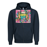 Navy Easter Nurse Easter Day tumbler Zipper Hoodie - HowdyJamesFarm
