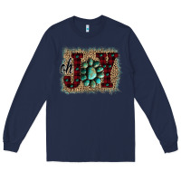 Navy Oh Joy Christmas Long Sleeve Tee - Bettercallsaul