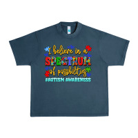 Midnight Navy i believe in a spectrum of possibilities Urban Heavy Tee - LillyAllenDesigns